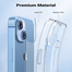 UGREEN 90939 Classy Transparent Enhanced Protective Case for iPhone 14 Plus ( Transparent) LP618 image