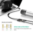 UGREEN( AV141) 30620 3.5mm male to 2 Female Audio Cable ABS Case Black image