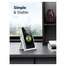 UGREEN LP106-30285 Simple Folding Portable Desktop Mobile Phone Holder White image