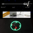 USB Clock Fan With Real Time Display, Mini Portable Flexible Cooling Fans With LED Light For Home Office image