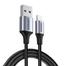 Ugreen 60157 Alu Case Braided Lightning Cable 1.5m (Black) image