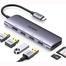Ugreen 70410 USB-C to 3 Ports USB3.0-A Hub HDMI TF/SD (Space Gray) image