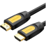 Ugreen HD101-60357 HDMI Male to Male Black-Yellow 20 Meter HDMI Cable image