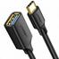 Ugreen US154(30701) USB-C Male to USB 3.0 A Female Cable (Black) image
