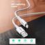 Ugreen US155-20728 USB-A Male to Lightning Male Cable. image