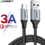 Ugreen USB-A 2.0 To USB-C Cable Nickel Plating Aluminum Braid image