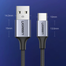 Ugreen USB-A 2.0 To USB-C Cable Nickel Plating Aluminum Braid image