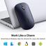 Ugreen Wireless Mouse 2.4G Silent Computer Mouse 4000 Dpi - Black Color image