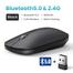 Ugreen Wireless Mouse 2.4G Silent Computer Mouse 4000 Dpi - Black Color image