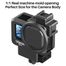 Ulanzi G9-4 Go Pro 9, 10, 11 Plastic Camera Cage with 2 Cold Shoe Mount for Mic and Led Light image
