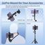 Ulanzi MA-28 Phone Clip For Action Camera Tripod Mount to Phone Holder Adapter With Cold Shoe image