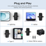 Ulanzi V6 3 In 1 Wireless Lavalier Microphone For iPhone Android Camera image