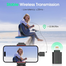 Ulanzi WM - 10 Wireless Clip - on Microphone for Smartphone or Tablet image