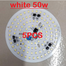 Ultra Bright White Input AC 220V 50W Integrated IC Driver SMD LED Water Proof 50 Watt Round LED Board 112mm 5 Pcs image