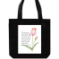 Unisex Shoulder Tote Bag With Zipper image