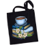 Unisex Top Handle Tote Canvas Bag With Zipper For Man And Women image