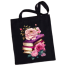 Unisex Top Handle Tote Canvas Bag With Zipper For Man And Women image