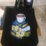 Unisex Top Handle Tote Canvas Bag With Zipper For Man And Women image