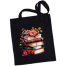 Unisex Top Handle Tote Canvas Bag With Zipper For Man And Women image