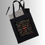 Unisex Top Handle Tote Canvas Bag With Zipper for Man and Women- BQB-034 image