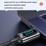 Usams US-SJ559 U78 Type-C PD100W Fast Charge Digital Data Cable (Black) Length - 3m image