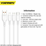 VDENMENV D01T 2.4A Data Cable 1Meter Type-C Fast Charging Cable image