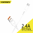 VDENMENV D01T 2.4A Data Cable 1Meter Type-C Fast Charging Cable image