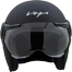 VEGA Jeet Half Face Bike Helmet Black Stear image