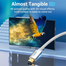 VENTION AABII Cotton Braided HDMI2.0 Cable 3M Silvery Metal Type image