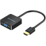 VENTION ACPBB HDMI to VGA Converter 0.15M Black image