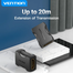 VENTION AIRB0 HDMI Female to Female Coupler Adapter Black 4K image