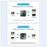 VENTION AKOB0 2-Port HDMI Bi-Direction 4K Switcher Black ABS Type image