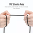 VENTION BBVBY 4 Pole 3.5mm Male to 2x3.5mm Female Stereo Splitter Cable 0.3M Black Metal Type image