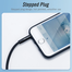 VENTION BBVBY 4 Pole 3.5mm Male to 2x3.5mm Female Stereo Splitter Cable 0.3M Black Metal Type image
