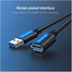VENTION CBHBI USB 3.0 A Male to A Female Extension Cable 3M Black PVC Type image