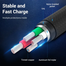 VENTION CBQBI USB 2.0 A Male to B Male Cable 3M Black PVC Type image