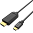VENTION CGUBH Type-C To HDMI Cable 2M Black(PE Bag,For Online Retail) image