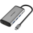 VENTION CNBHB Type-C To HDMI/USB3.0x3/PD Converter 0.15M Gray Metal Type image