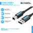 VENTION COMBG USB 2.0 A Male to Mini-B Male Cable 1.5M Black PVC Type image