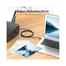 VENTION COQBG USB 2.0 A Male to B Male Cable 1.5M Black PVC Type image