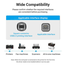 VENTION COQBN USB 2.0 Type A to Type B Printer Cable Black - 10M image