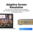 VENTION DBABF 1 In 2 Out VGA Splitter 1m Black image