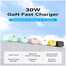 VENTION FAKB0-UK 1-port USB-C 30W GaN Charger Black image