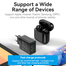 VENTION FBAB0-EU Two-Port USB 18/18W Wall Charger Black image