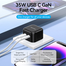 VENTION FBPW0-EU 2-Port USB 35/35W GaN Charger image