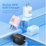 VENTION FEPB0-US 1-Port USB-C 20W GaN Charger Black image