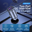 VENTION FFEH0 Two-Port USB (30/30) Car Charger Gray image