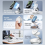 VENTION FGEI0 15W Wireless Charger Stand with MagSafe Silver image
