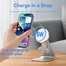 VENTION FGHIF 15W Magnetic Wireless Charger Stand with MagSafe Silver image