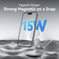 VENTION FGHIF 15W Magnetic Wireless Charger Stand with MagSafe Silver image